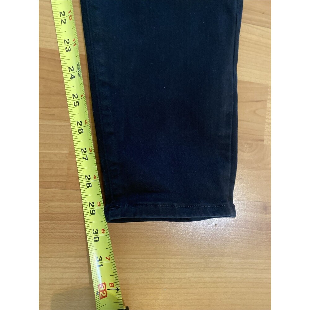 AGOLDE Filter Free Jeans Pants Black Skinny Leg Mid-Rise Women's -Size 30 - Picture 8 of 9